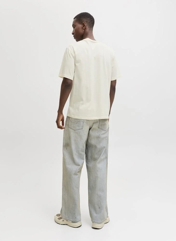 JACK & JONES Casual Crew Neck Regular Fit T-Shirt